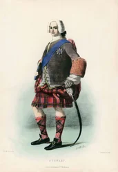 Stewart, da The Clans of the Scottish Highlands, pub.1845
